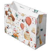 誕生日ポーズ抱き枕 ラージペーパーバッグ (正面アングル)