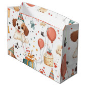 誕生日ポーズ抱き枕 ラージペーパーバッグ (裏面アングル)