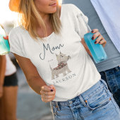 誕生日ポーティかわいい子犬テリア犬の名前 Tシャツ