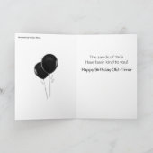 誕生日マイルストーンカード カード (内部)