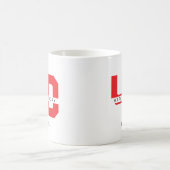 誕生日マカスタマイズグ(年齢と名前) コーヒーマグカップ (中央)