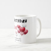 誕生日マグ コーヒーマグカップ (正面右)