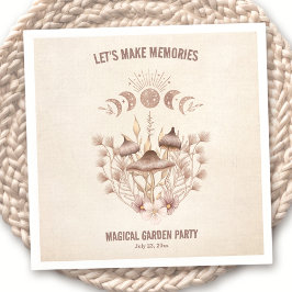 誕生日マジカルムーンフェイズ天空パーティー スタンダードカクテルナプキン