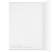 誕生日マネットカーネーションとクレマティスCC1239カード (内側 (左))