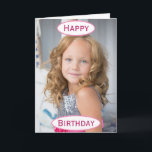 誕生日ママワールドの最高のEver Kidsの写真 カード<br><div class="desc">今年の母の誕生日は与え子供の可愛いカスタム写真カード！自分の写真と子供の名前でパーソナライズ。</div>