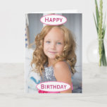 誕生日ママワールドの最高のEver Kidsの写真 カード<br><div class="desc">今年の母の誕生日は与え子供の可愛いカスタム写真カード！自分の写真と子供の名前でパーソナライズ。</div>