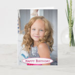 誕生日ママワールドの最高のEver Kidsの写真 カード<br><div class="desc">今年の母の誕生日は与え子供の可愛いカスタム写真カード！自分の写真と子供の名前でパーソナライズ。</div>