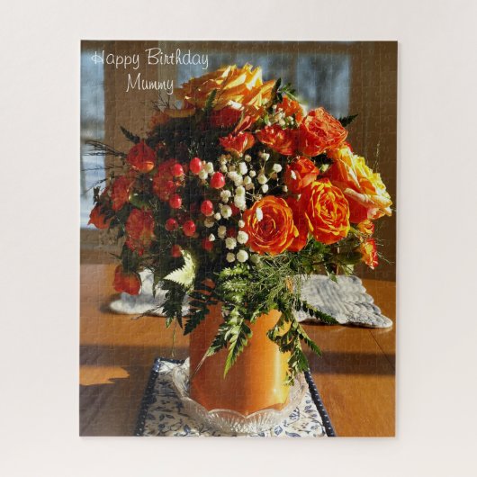 誕生日ママ。 ジグソーパズル (縦)