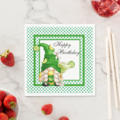 誕生日マルガリータ格言 スタンダードランチョンナプキン (インサイチュ)