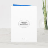 誕生日マンオンパーティーバルーン カード (裏面)