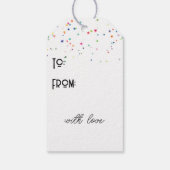 誕生日マーク付きマウス ギフトタグ (裏面)