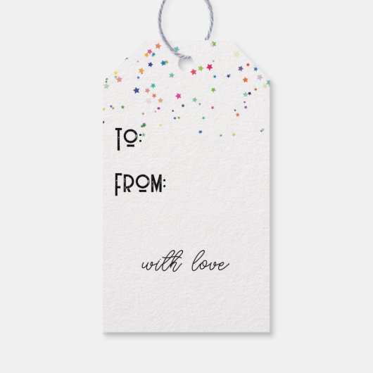 誕生日マーク付きマウス ギフトタグ (裏面)