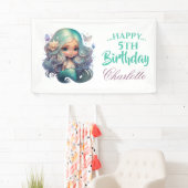 誕生日マーメイドバナー 横断幕 (インサイチュ)