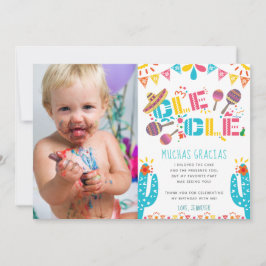 誕生日ムチャスグラシアスフィエスタサンキューカード サンキューカード