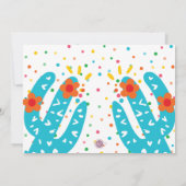 誕生日ムチャスグラシアスフィエスタサンキューカード サンキューカード (裏面)