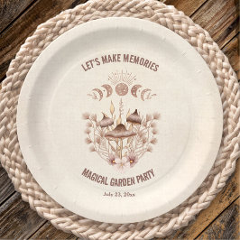 誕生日ムーンフェイズマジカルシナルパーティー ペーパープレート