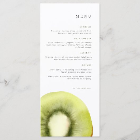 誕生日メニュー |お祝いメニュー |ケーキ メニュー (正面)