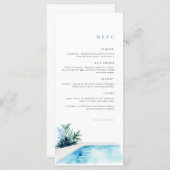 誕生日メニュー |お祝いメニュー |プールパーティー メニュー (正面/裏面)