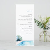 誕生日メニュー |お祝いメニュー |プールパーティー メニュー (スタンド正面)