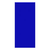 誕生日メニュ王室のー青（白） ラックカード (裏面)