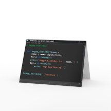 誕生日メモ帳コンピュータープログラマのダークモード