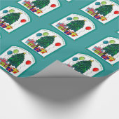 誕生日メリーハッピークリスマス！ ラッピングペーパー (角)