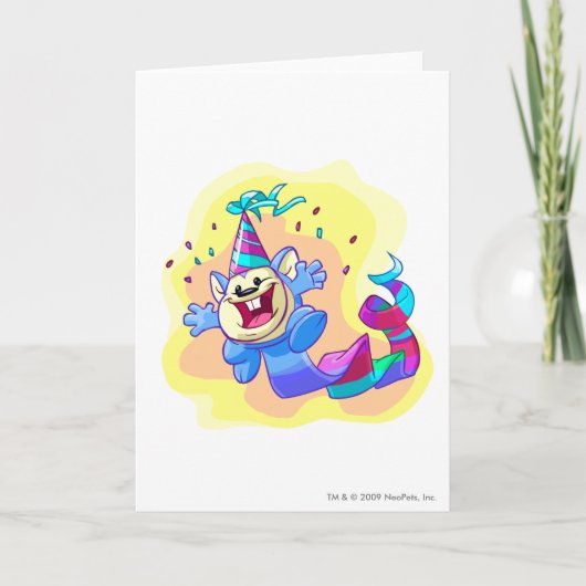 誕生日メルカ カード (正面)