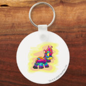 誕生日モエホグ キーホルダー (正面)