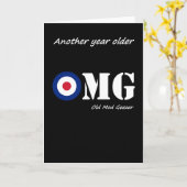 誕生日モダンカード カード (黄色い花)