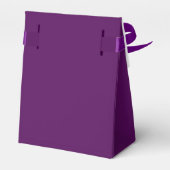 誕生日モダンサンキューパープルお願い箱 フェイバーボックス (裏面サイド)