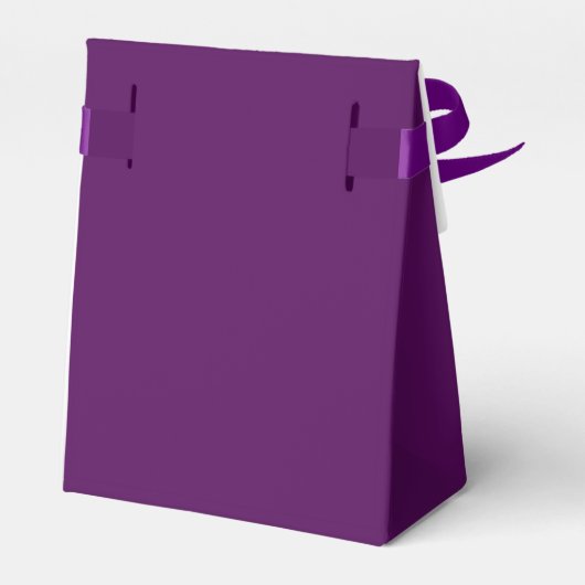 誕生日モダンサンキューパープルお願い箱 フェイバーボックス (裏面サイド)