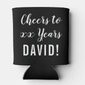 誕生日モダンパーティー応援 缶クーラー (裏面)