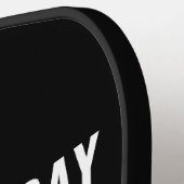 誕生日モダンビール応援ギフト ピックルボールラケット (左詳細)