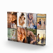 誕生日モダンママ家族フォトコーラ フォトブロック (右)