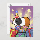 誕生日モルモット ポストカード (正面/裏面)