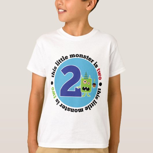 誕生日モンスター2のTシャツ Tシャツ (正面)