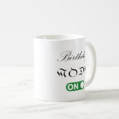 誕生日モードがオン コーヒーマグカップ (正面右)