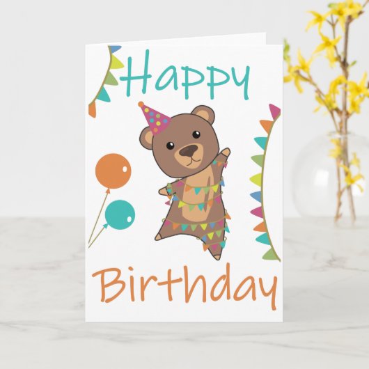 誕生日ユニークはハッピーバースデーを願う カード (黄色い花)