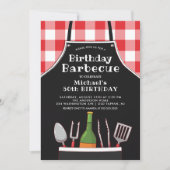 誕生日ユニークバーベキュー招待状 招待状 (正面)