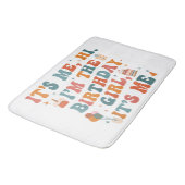 誕生日ユニークパーティーその私ハイイムザ誕生日ギ バスマット (アングル)