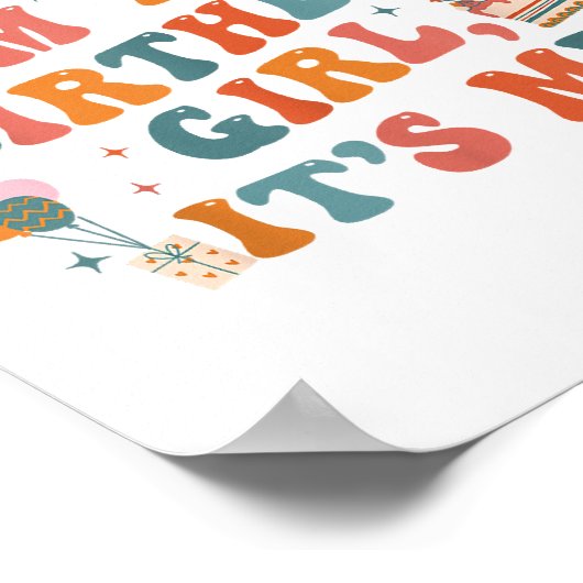 誕生日ユニークパーティーその私ハイイムザ誕生日ギ ポスター (角)