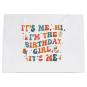 誕生日ユニークパーティーその私ハイイムザ誕生日ギ ラージペーパーバッグ (正面)