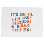 誕生日ユニークパーティーその私ハイイムザ誕生日ギ ラージペーパーバッグ (裏面)