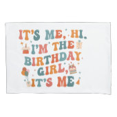 誕生日ユニークパーティーその私ハイイムザ誕生日ギ 枕カバー (正面)