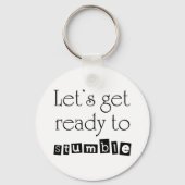 誕生日ユニーク引用文おもしろいギフトおもしろいキーホルダー キーホルダー (正面)