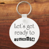 誕生日ユニーク引用文おもしろいギフトおもしろいキーホルダー キーホルダー (正面)