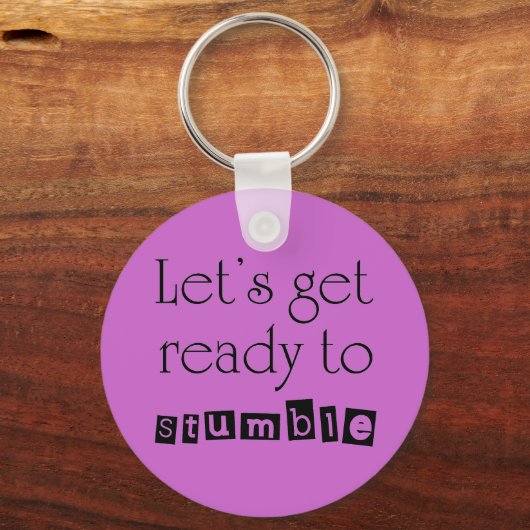 誕生日ユニーク引用文おもしろいギフトおもしろいキーホルダー キーホルダー (正面)