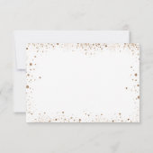 誕生日ユーカリ金ゴールド保存日 セーブザデート (裏面)