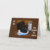 誕生日ユーモアのあるは私の母に願っている   カード (正面)