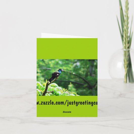 誕生日ユーモアのあるグリーティングカード カード (裏面)